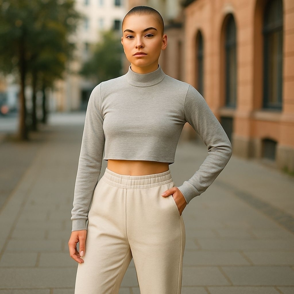 Aritizia TNA Cowl neck Long Sleeve Top
